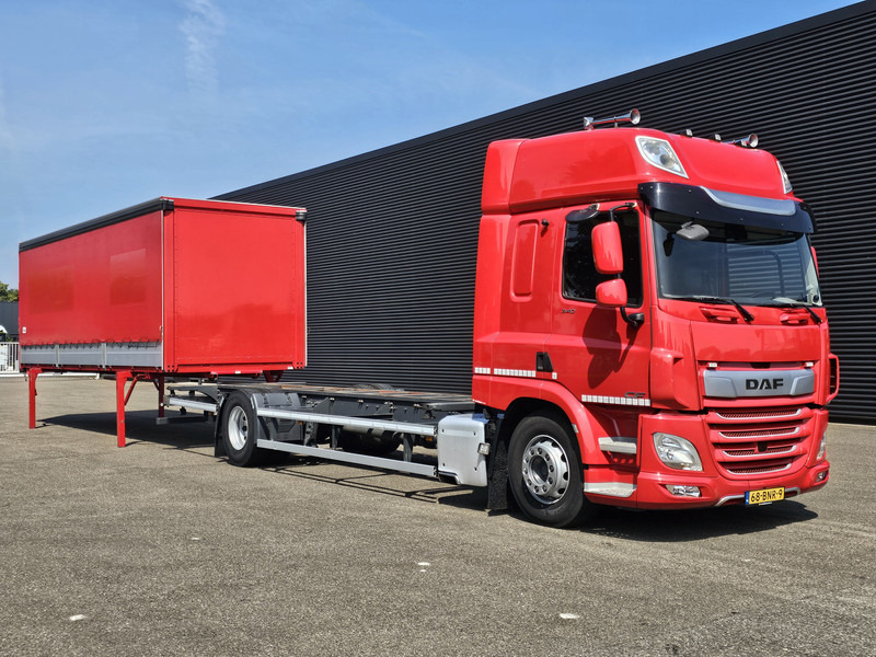 DAF CF 340 SPACECAB / 2 X BDF LAADBAK - Тентованный грузовик: фото 4 DAF CF 340 SPACECAB / 2 X BDF LAADBAK - Тентованный грузовик: фото 4