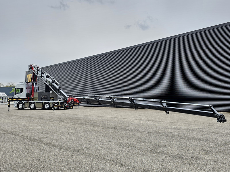 Scania R660 8x2*6 / HMF 95 t/m + JIB / LIER / KRAAN TREKKER - Тягач: фото 5 Scania R660 8x2*6 / HMF 95 t/m + JIB / LIER / KRAAN TREKKER - Тягач: фото 5