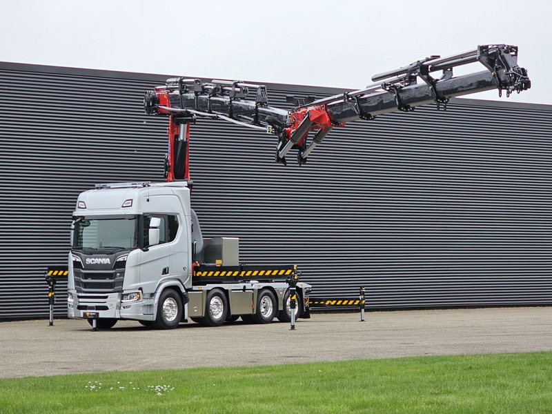 Scania R660 8x2*6 / HMF 95 t/m + JIB / LIER / KRAAN TREKKER - Тягач: фото 3 Scania R660 8x2*6 / HMF 95 t/m + JIB / LIER / KRAAN TREKKER - Тягач: фото 3