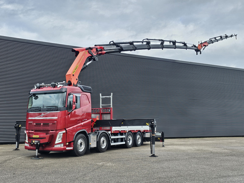 Volvo FH 540 8x2/6 / PALFINGER 65 t/m CRANE + JIB - Грузовик бортовой/ Платформа, Автоманипулятор: фото 1 Volvo FH 540 8x2/6 / PALFINGER 65 t/m CRANE + JIB - Грузовик бортовой/ Платформа, Автоманипулятор: фото 1