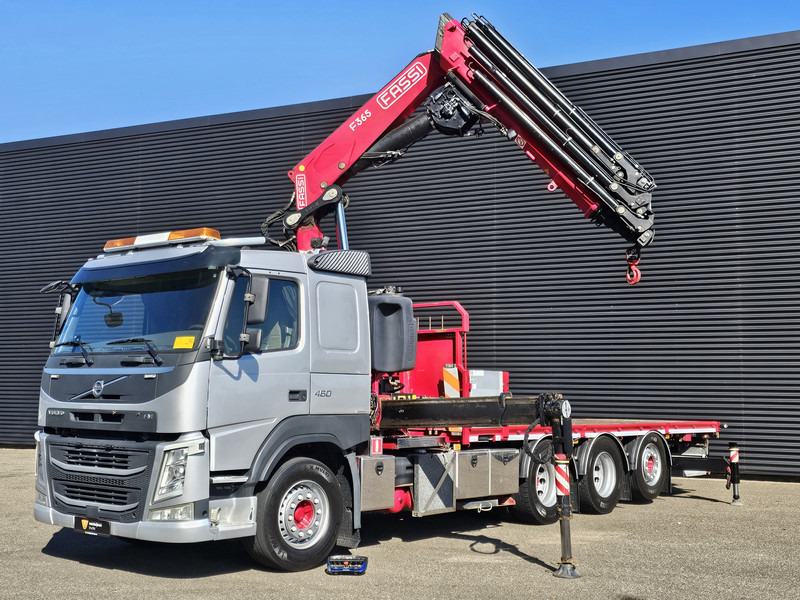 Volvo FM 460 8x4-4 / FASSI 36.5 t/m -8 x EXTENSION + WINCH - Грузовик бортовой/ Платформа, Автоманипулятор: фото 5 Volvo FM 460 8x4-4 / FASSI 36.5 t/m -8 x EXTENSION + WINCH - Грузовик бортовой/ Платформа, Автоманипулятор: фото 5