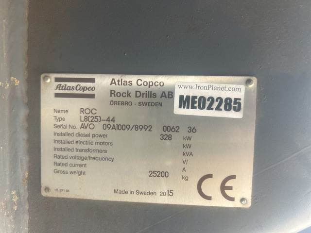 Atlas Copco ROCL8 - Буровая машина: фото 5 Atlas Copco ROCL8 - Буровая машина: фото 5