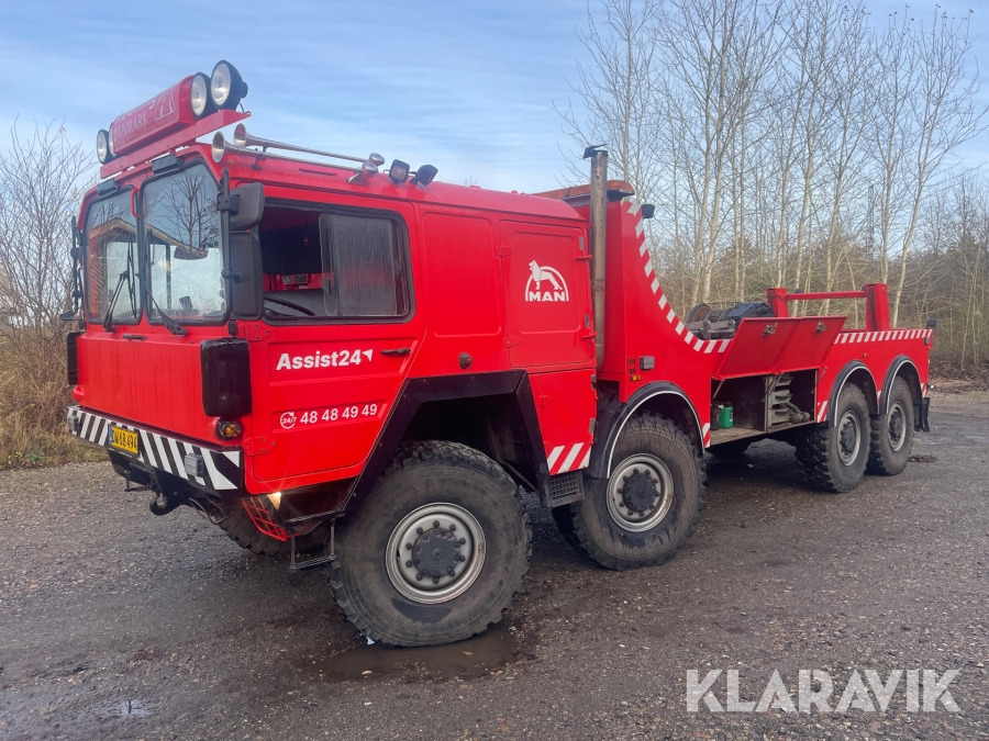 Грузовик Bjærgningsvogn 30T spil Man 8 X 8: фото 1