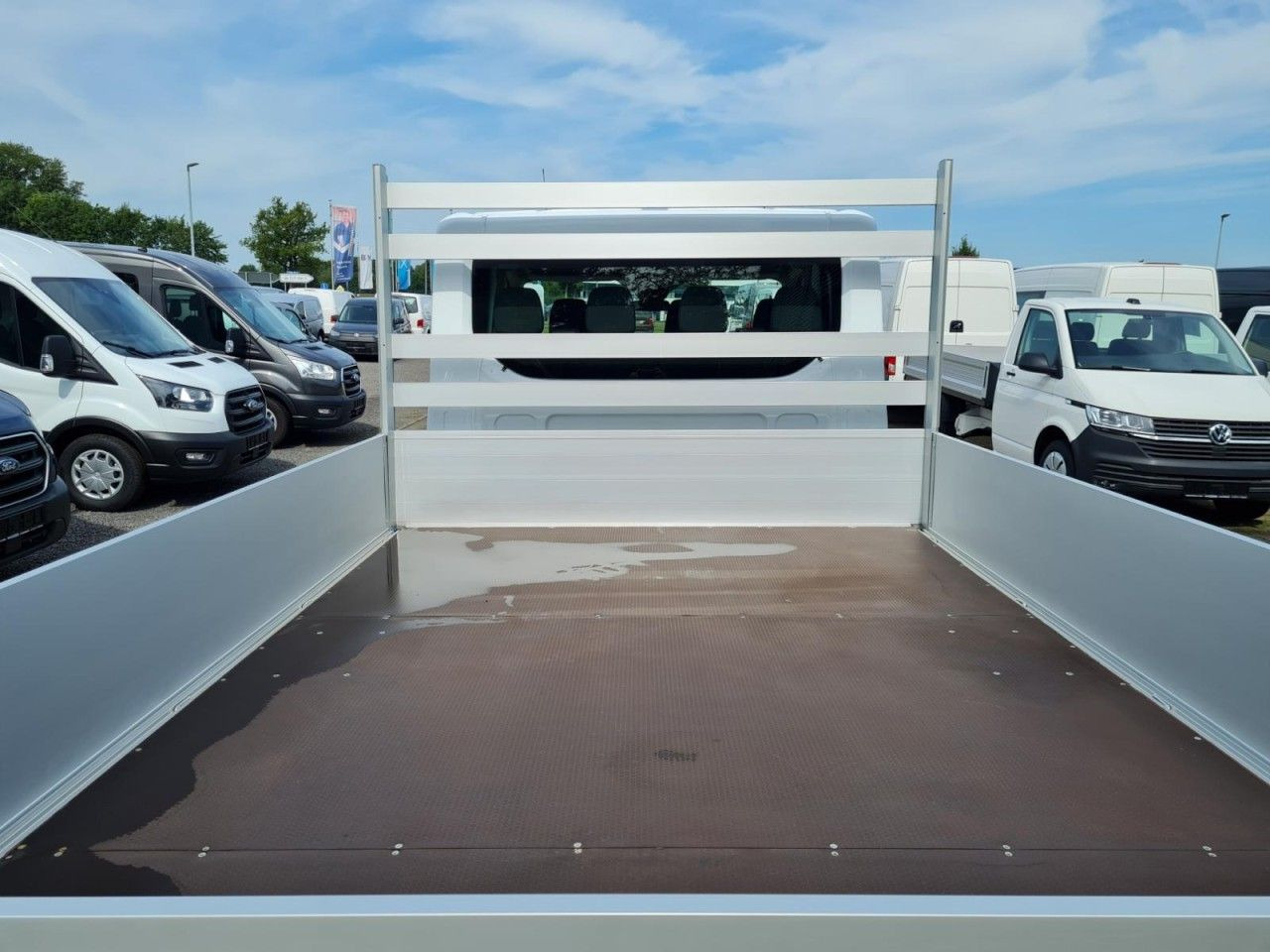Малотоннажный бортовой грузовик Ford Transit 350 Doka L3 L4 Trend RWD AHK KLIMA TEMPO: фото 7