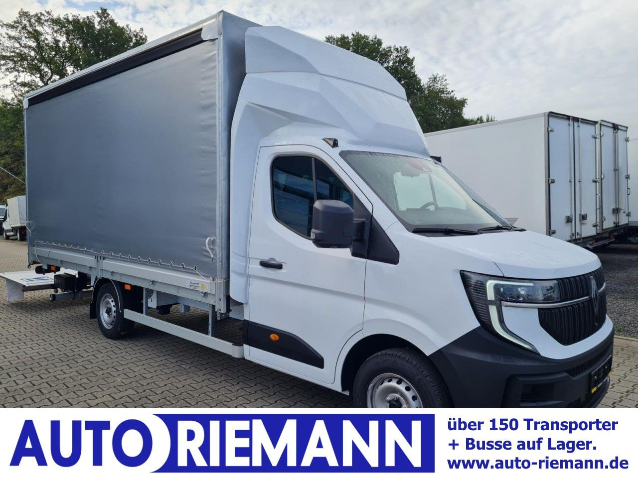 Renault Master Pritsche Schiebe Plane LBW 10 Pal. Luftfe - Тентованный фургон: фото 1 Renault Master Pritsche Schiebe Plane LBW 10 Pal. Luftfe - Тентованный фургон: фото 1