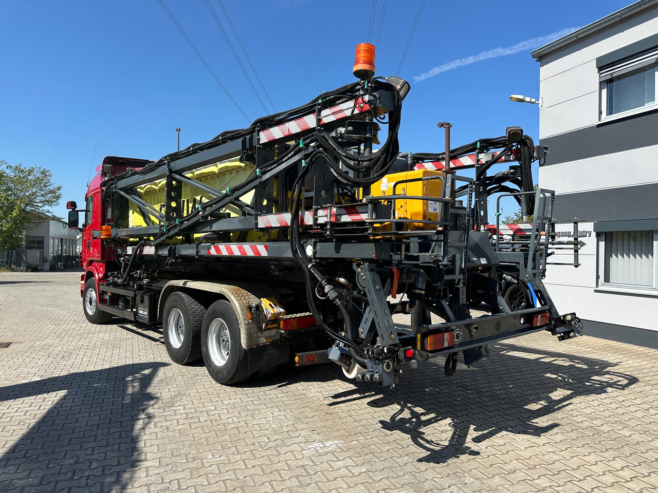 Scania R580 Abrollkipper V8 Mit Küpper Weisser Enteisungsgerät 45m - Крюковой мультилифт: фото 5 Scania R580 Abrollkipper V8 Mit Küpper Weisser Enteisungsgerät 45m - Крюковой мультилифт: фото 5