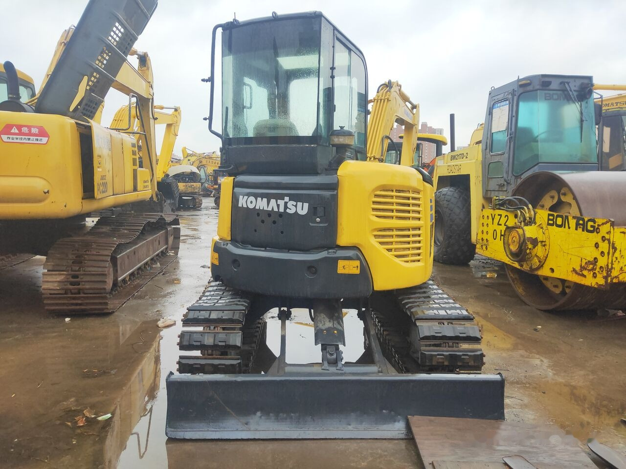 Мини-экскаватор Komatsu PC55MR: фото 7