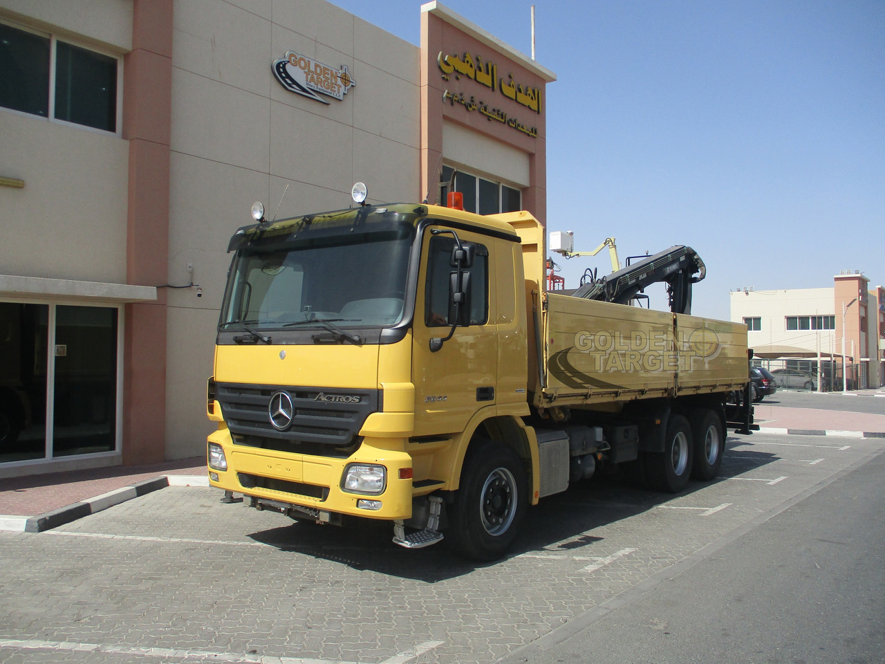 MERCEDES-BENZ ACTROS 2644 6×4 with ATLAS 165.2 Block Crane - Автоманипулятор: фото 2 MERCEDES-BENZ ACTROS 2644 6×4 with ATLAS 165.2 Block Crane - Автоманипулятор: фото 2