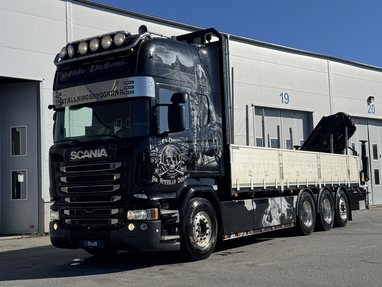 Kranbil Scania R520LB 8X4*4 | Palfinger 23T - Грузовик бортовой/ Платформа, Автоманипулятор: фото 1 Kranbil Scania R520LB 8X4*4 | Palfinger 23T - Грузовик бортовой/ Платформа, Автоманипулятор: фото 1