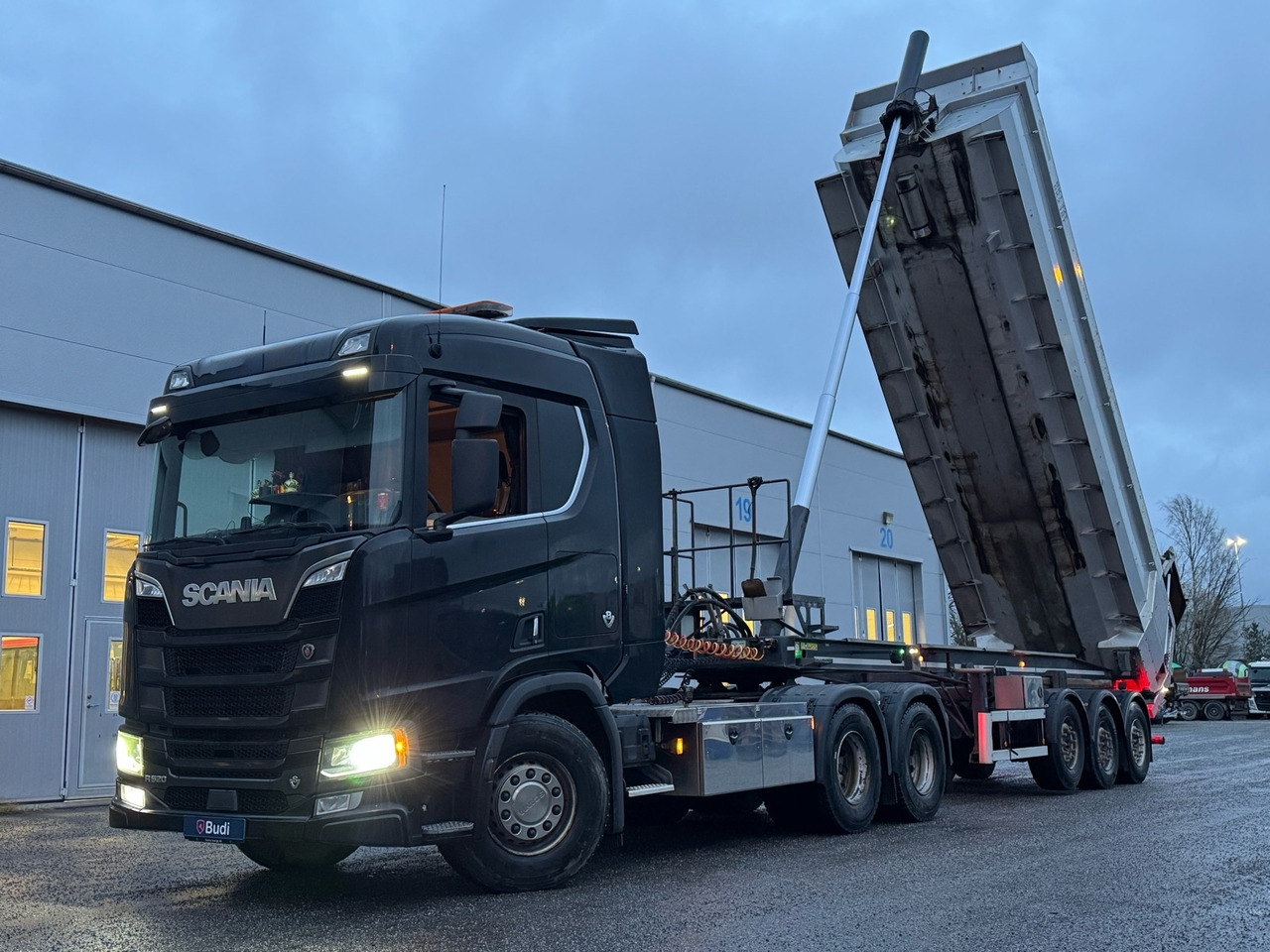 Dragbil med Tipptrailer Scania R520 A 6X4 NB -2018 | Istrail - Тягач, Самосвальный полуприцеп: фото 1 Dragbil med Tipptrailer Scania R520 A 6X4 NB -2018 | Istrail - Тягач, Самосвальный полуприцеп: фото 1