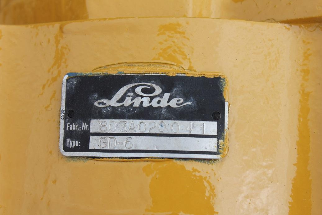 Zeppelin Linde GD 6 aus ZM 19 - Поворотный редуктор для Строительной техники: фото 3 Zeppelin Linde GD 6 aus ZM 19 - Поворотный редуктор для Строительной техники: фото 3