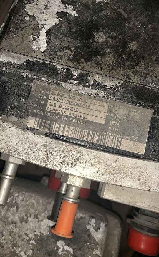 Cummins 4931694 DAF Black UDS 2.5 LF CF - Глушитель/ Выхлопная система для Грузовиков: фото 1 Cummins 4931694 DAF Black UDS 2.5 LF CF - Глушитель/ Выхлопная система для Грузовиков: фото 1