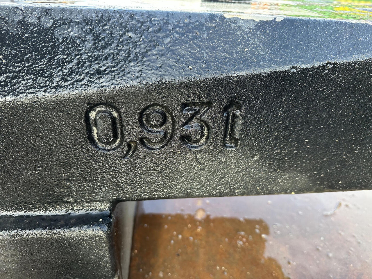 Liebherr LTM 1100-5.2 Counterweight 0,93 ton - Противовес для Мобильных кранов: фото 5 Liebherr LTM 1100-5.2 Counterweight 0,93 ton - Противовес для Мобильных кранов: фото 5