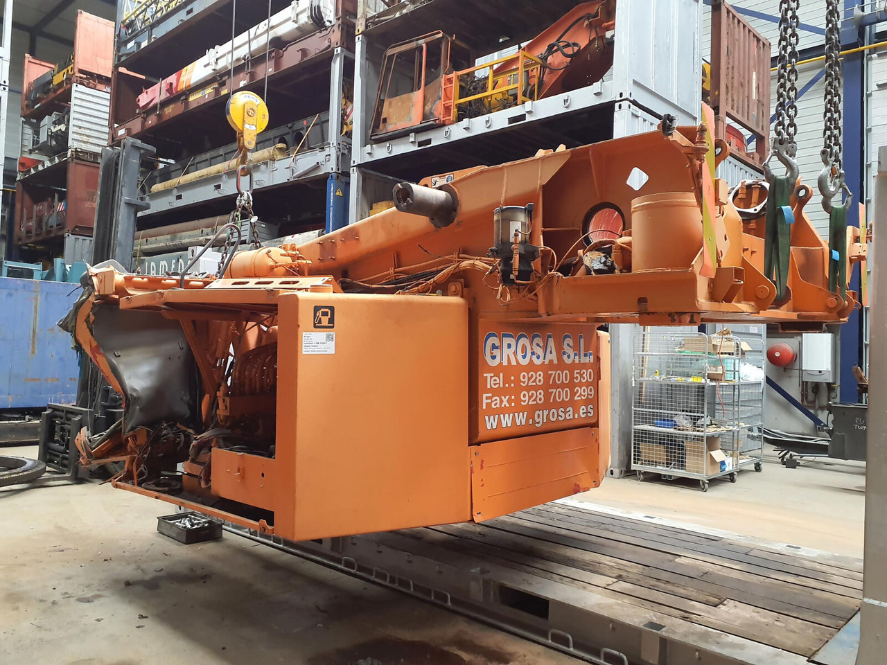 Liebherr LTM 1200/1 Upper frame - Рама/ Шасси для Мобильных кранов: фото 2 Liebherr LTM 1200/1 Upper frame - Рама/ Шасси для Мобильных кранов: фото 2