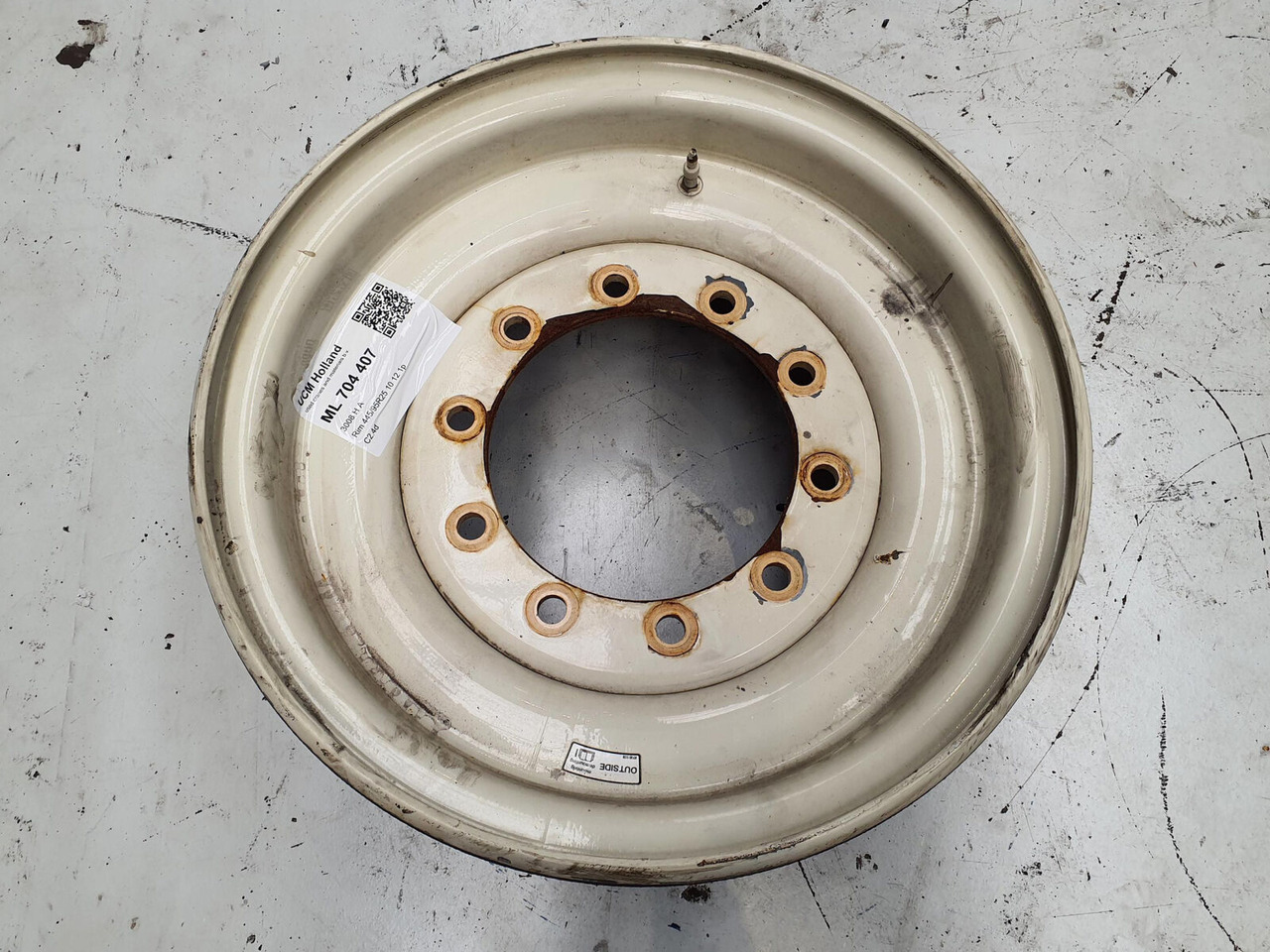 Liebherr Rim 445/95R25 10 12 1p - Колесный диск для Кранов: фото 2 Liebherr Rim 445/95R25 10 12 1p - Колесный диск для Кранов: фото 2