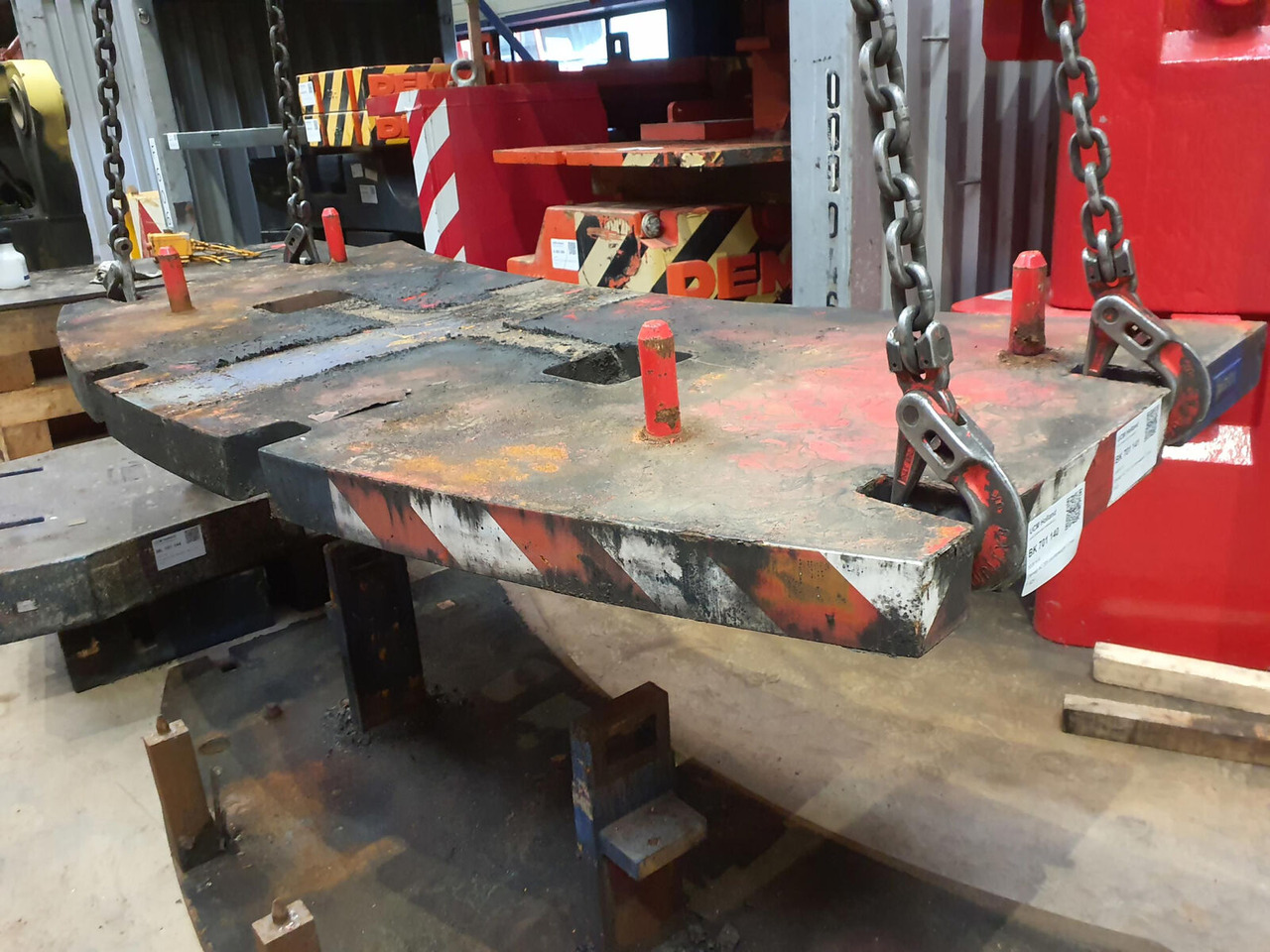 Terex AC 205 Counterweight 2,55 ton - Противовес для Мобильных кранов: фото 1 Terex AC 205 Counterweight 2,55 ton - Противовес для Мобильных кранов: фото 1