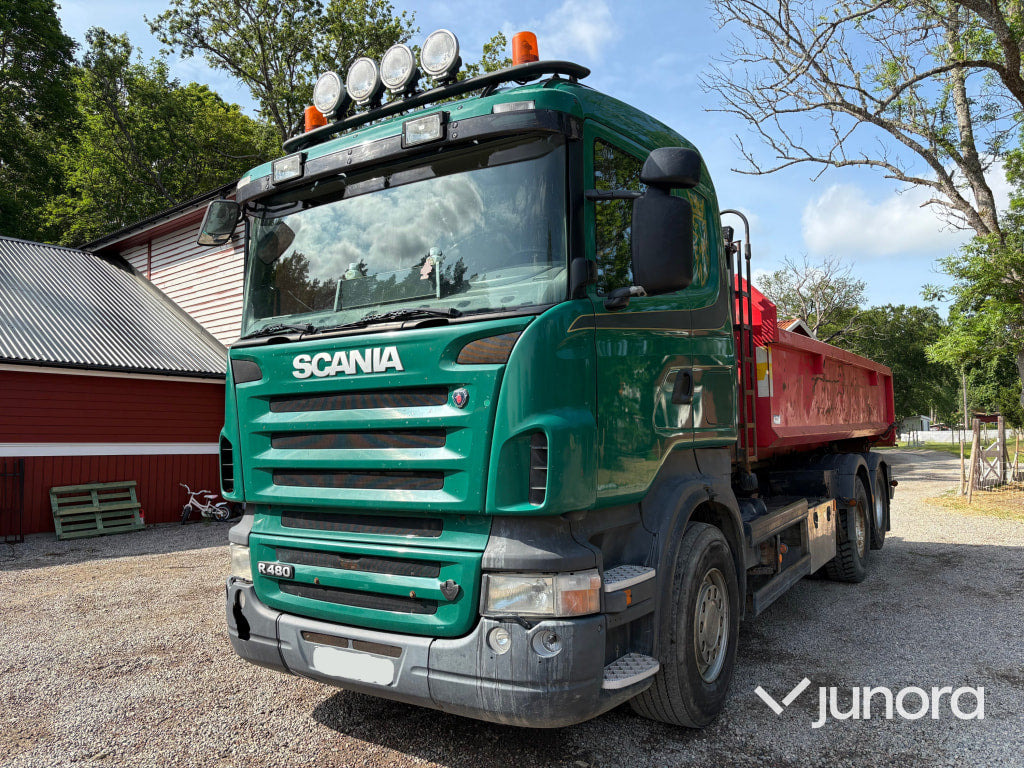 Lastväxlare Scania R480 - Крюковой мультилифт: фото 4 Lastväxlare Scania R480 - Крюковой мультилифт: фото 4