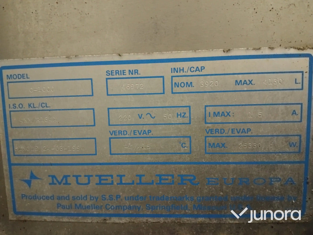 Mjölktank - Mueller Europa - Доильное оборудование: фото 5 Mjölktank - Mueller Europa - Доильное оборудование: фото 5