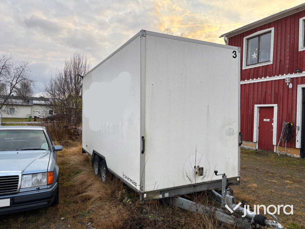 Skåpsläp - Hapert K - Прицеп-фургон: фото 3 Skåpsläp - Hapert K - Прицеп-фургон: фото 3