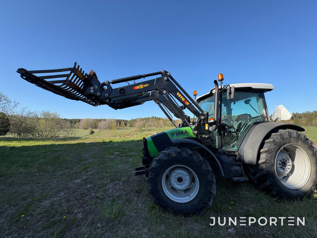 Traktor Deutz Fahr Agrofarm 430TTV med frontlastare - Трактор: фото 1 Traktor Deutz Fahr Agrofarm 430TTV med frontlastare - Трактор: фото 1