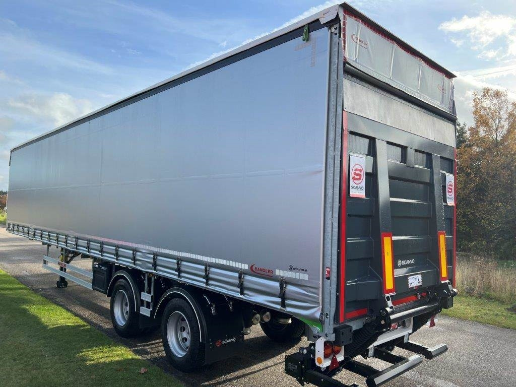 Hangler 13,6 mtr 2 akslet city lift - 33 pallers - Тентованный полуприцеп: фото 1 Hangler 13,6 mtr 2 akslet city lift - 33 pallers - Тентованный полуприцеп: фото 1