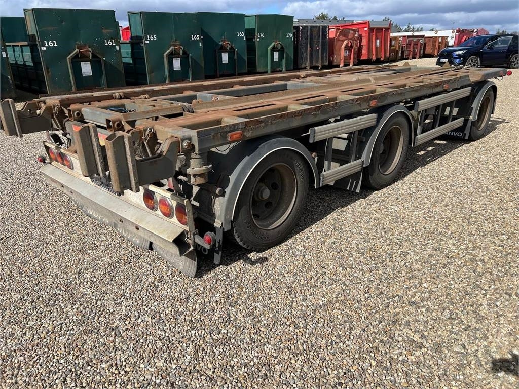 Nopa PTC240 24 ton - 6,5 mtr - 7,0 mtr container - Прицеп мультилифт/ Бункеровоз: фото 3 Nopa PTC240 24 ton - 6,5 mtr - 7,0 mtr container - Прицеп мультилифт/ Бункеровоз: фото 3