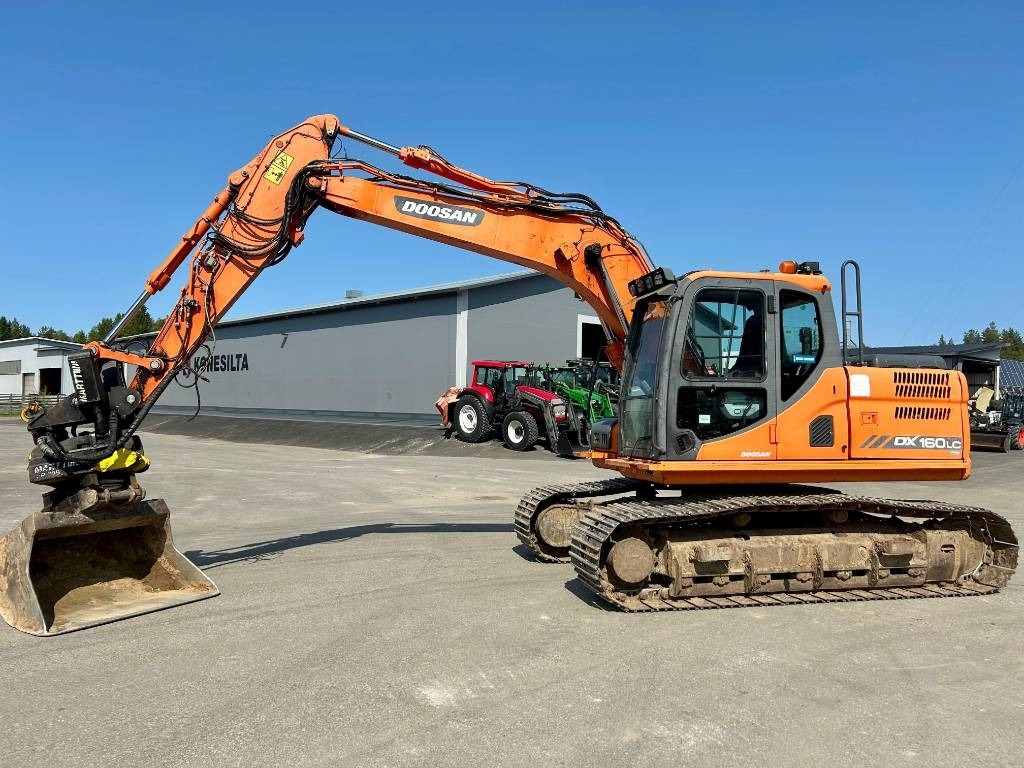 Doosan DX160LC-3 KALLISTAJA+PYÖRITTÄJÄ - Гусеничный экскаватор: фото 1 Doosan DX160LC-3 KALLISTAJA+PYÖRITTÄJÄ - Гусеничный экскаватор: фото 1