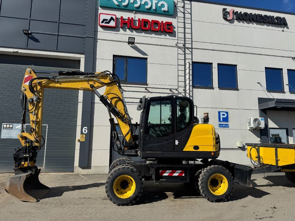 Yanmar B 110 W Hyvät varusteet / Siisti / Vähän ajettu  - Колёсный экскаватор: фото 2 Yanmar B 110 W Hyvät varusteet / Siisti / Vähän ajettu  - Колёсный экскаватор: фото 2