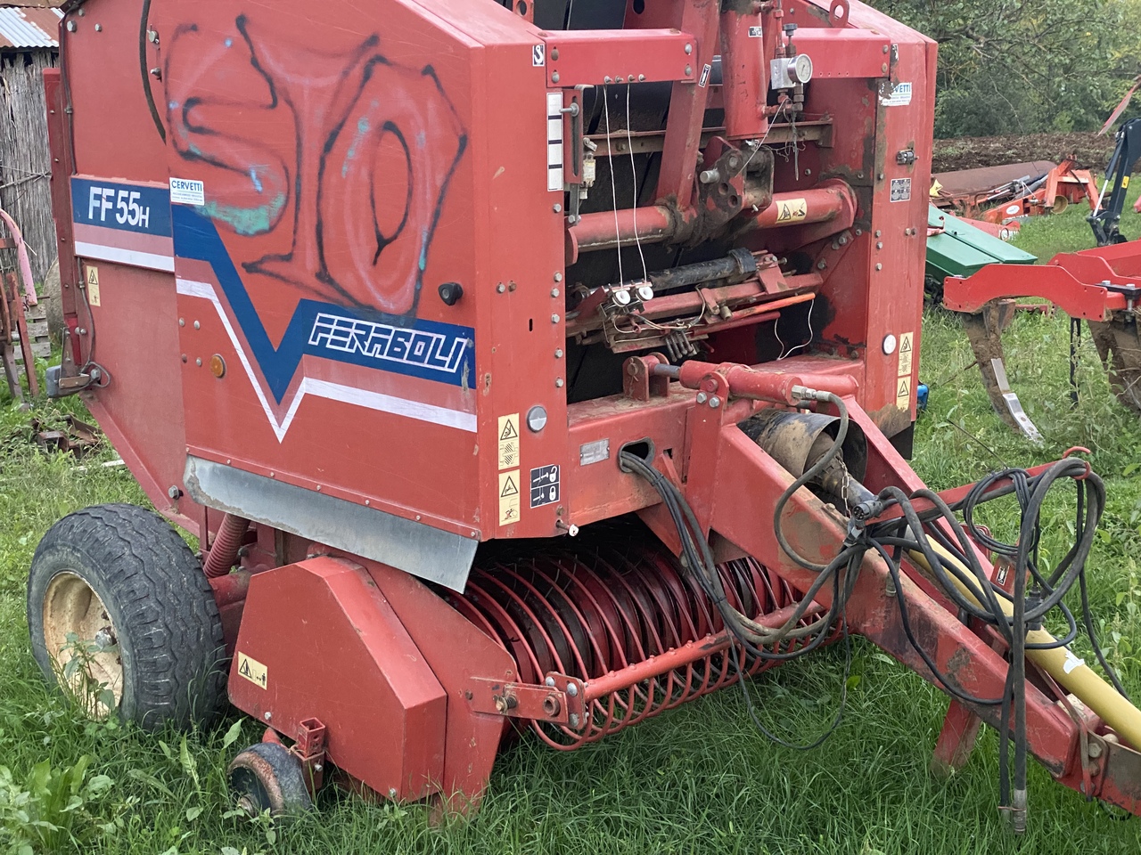 FERABOLI FF55H - Пресс-подборщик рулонный: фото 3 FERABOLI FF55H - Пресс-подборщик рулонный: фото 3