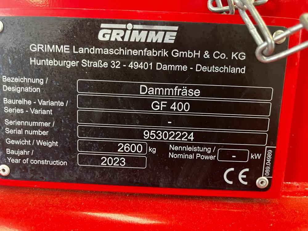 Grimme GF 400 - Комбайн: фото 2 Grimme GF 400 - Комбайн: фото 2
