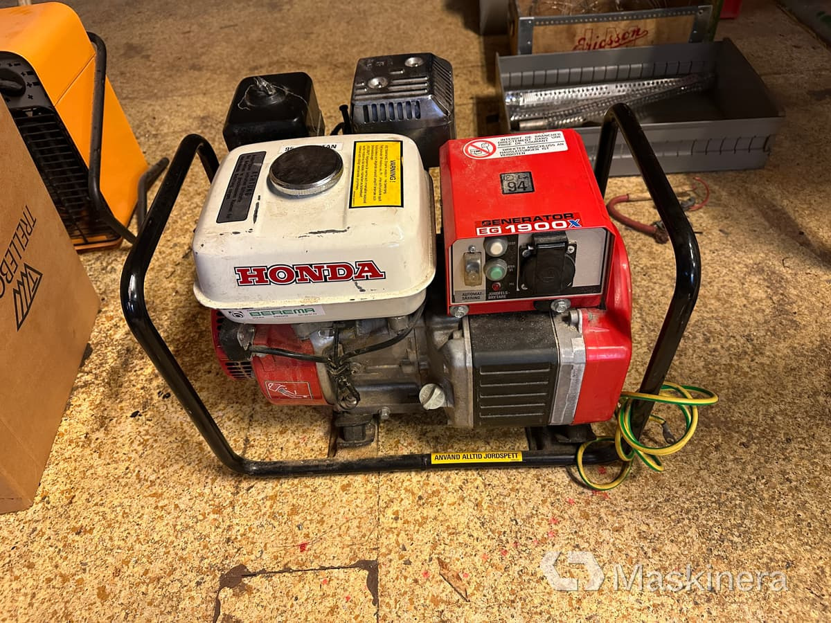 Elverk Honda EG1900X reparationsobjekt - Электрогенератор: фото 1 Elverk Honda EG1900X reparationsobjekt - Электрогенератор: фото 1
