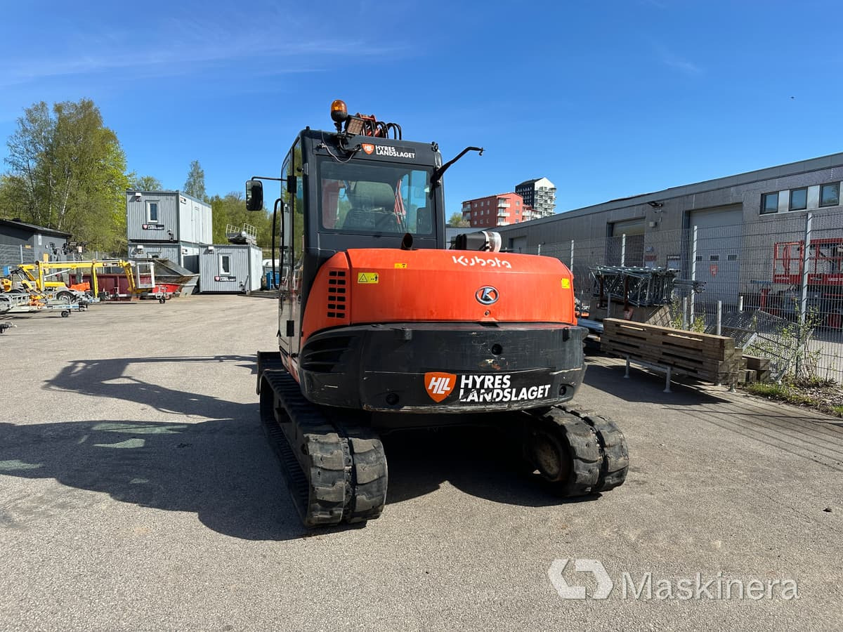 Grävmaskin Kubota KX080-4 - Гусеничный экскаватор: фото 4 Grävmaskin Kubota KX080-4 - Гусеничный экскаватор: фото 4