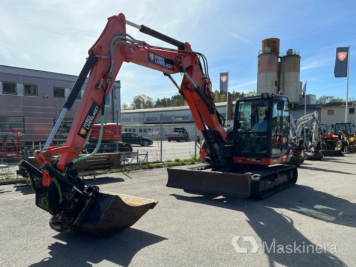 Grävmaskin Kubota KX080-4 - Гусеничный экскаватор: фото 1 Grävmaskin Kubota KX080-4 - Гусеничный экскаватор: фото 1