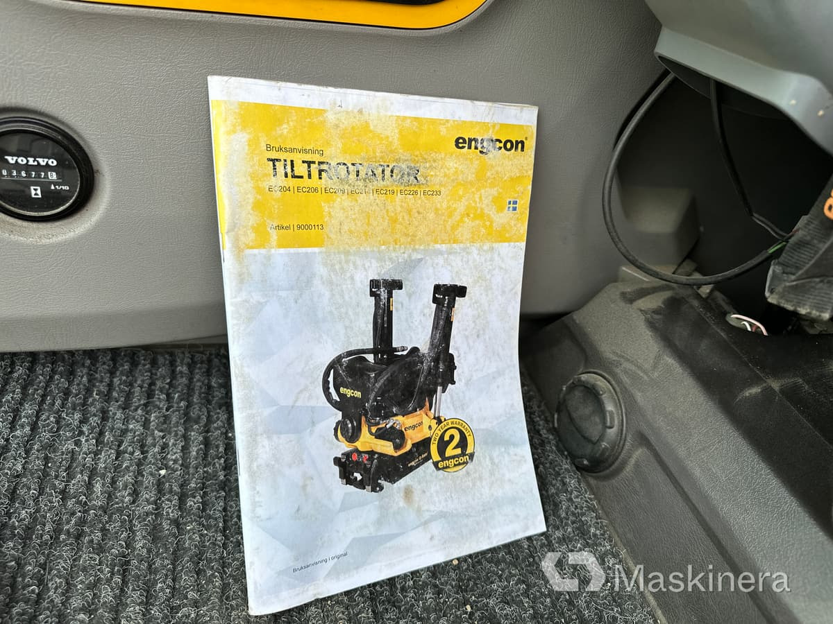 Гусеничный экскаватор Grävmaskin Volvo ECR58D: фото 49