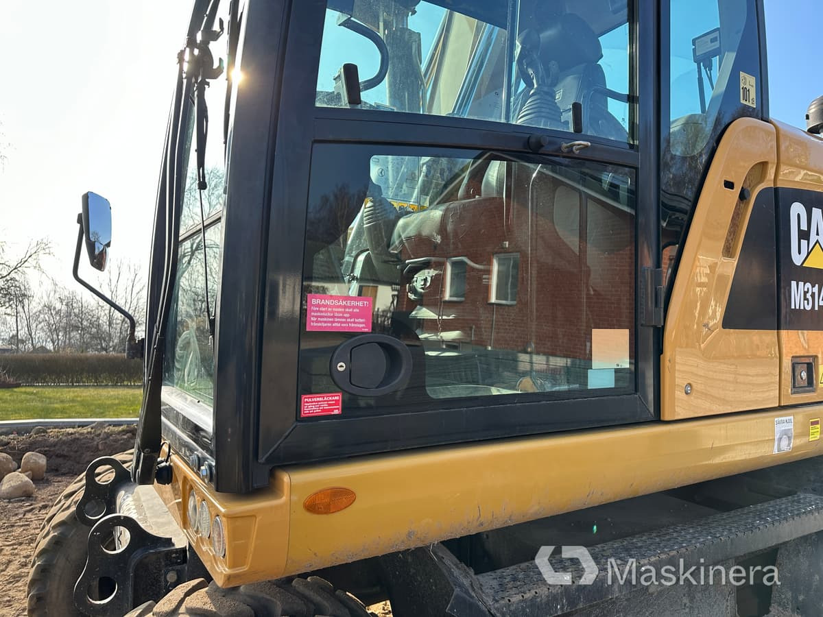 Гусеничный экскаватор Hjulgrävare Cat M314F + redskap/vagn/grävsystem: фото 38