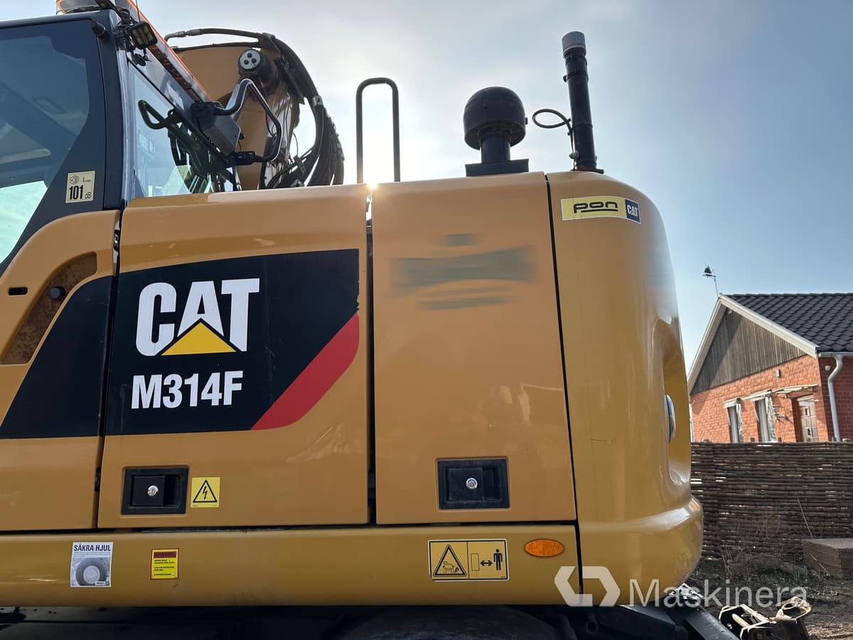 Гусеничный экскаватор Hjulgrävare Cat M314F + redskap/vagn/grävsystem: фото 46