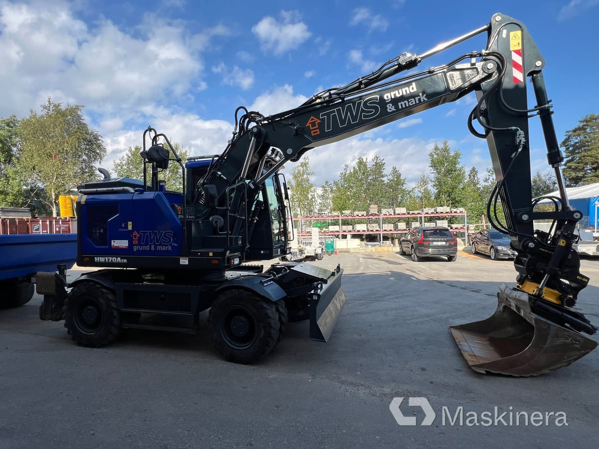 Hjulgrävare Hyundai HW170A CR med tillbehör - Гусеничный экскаватор: фото 4 Hjulgrävare Hyundai HW170A CR med tillbehör - Гусеничный экскаватор: фото 4