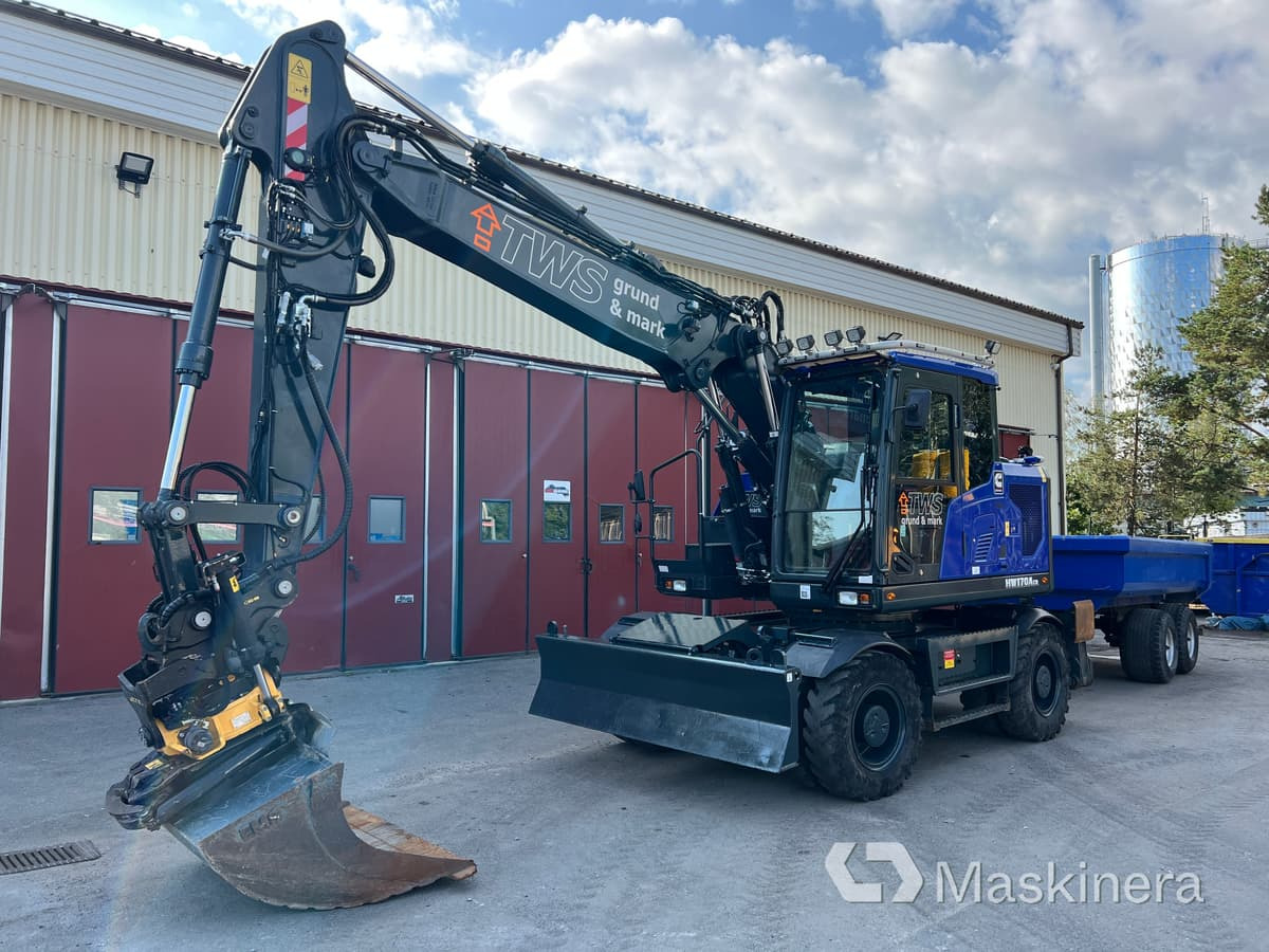 Hjulgrävare Hyundai HW170A CR med tillbehör - Гусеничный экскаватор: фото 1 Hjulgrävare Hyundai HW170A CR med tillbehör - Гусеничный экскаватор: фото 1