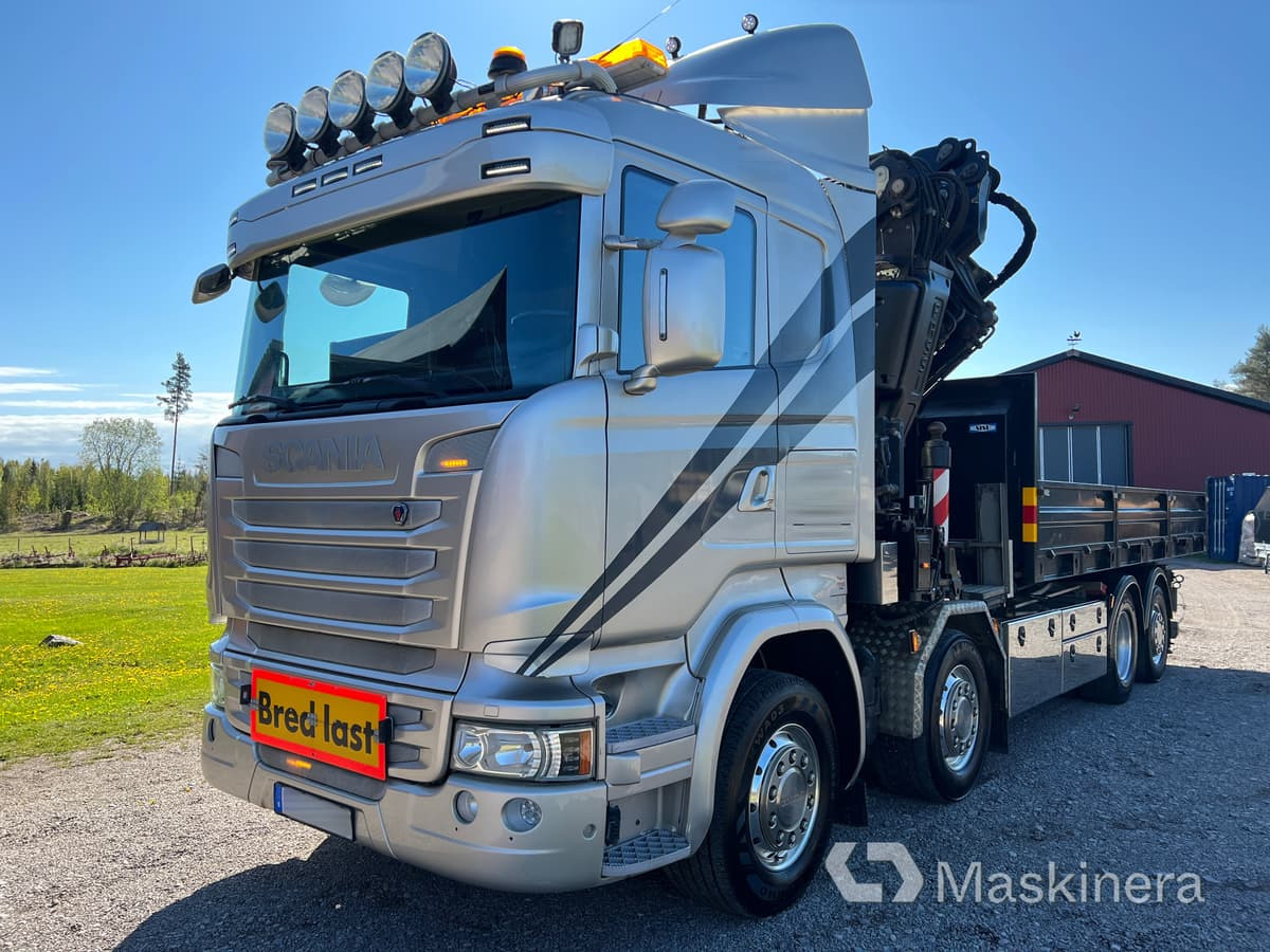 Kranväxlare Scania R450 Fassi F660RA.2.26 med jibb - Крюковой мультилифт, Автоманипулятор: фото 1 Kranväxlare Scania R450 Fassi F660RA.2.26 med jibb - Крюковой мультилифт, Автоманипулятор: фото 1