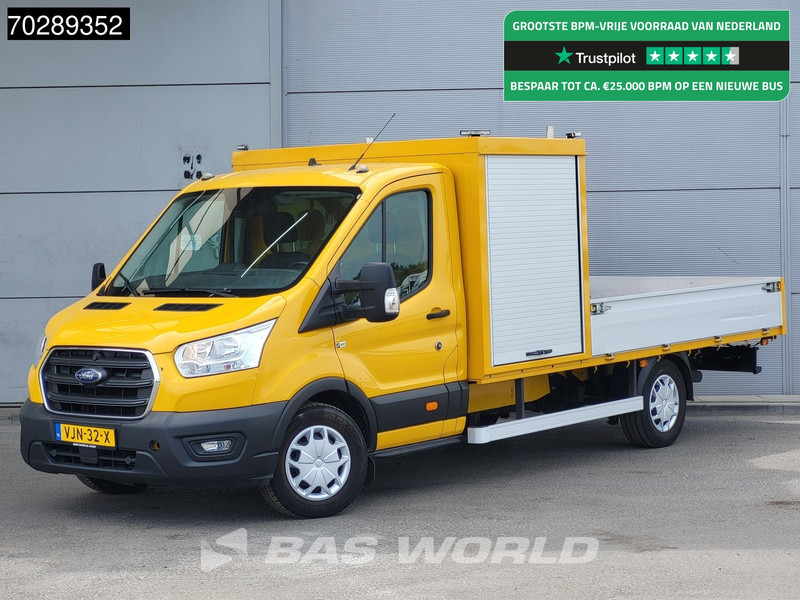 Ford Transit 130pk Open Laadbak Trekhaak Airco Cruise Euro6 APK 03-2026 Pickup Pritsche Open Box Airco Trekhaak Cruise control - Малотоннажный бортовой грузовик: фото 1 Ford Transit 130pk Open Laadbak Trekhaak Airco Cruise Euro6 APK 03-2026 Pickup Pritsche Open Box Airco Trekhaak Cruise control - Малотоннажный бортовой грузовик: фото 1