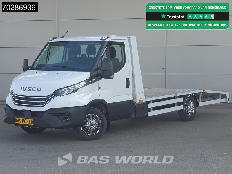 Iveco Daily 35S18 3.0L Autotransporter Automaat 3,5t Trekhaak Navi ACC LED Airco Lier Euro6 Oprijwagen Cartransporter Trekhaak - Фургон: фото 1 Iveco Daily 35S18 3.0L Autotransporter Automaat 3,5t Trekhaak Navi ACC LED Airco Lier Euro6 Oprijwagen Cartransporter Trekhaak - Фургон: фото 1