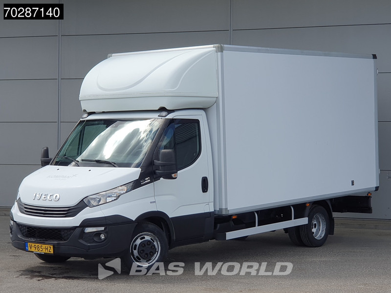 Iveco Daily 3.0L Automaat Bakwagen Navi Airco Cruise Euro6 Schuifzeilen Plane Meubelbak Koffer 21m3 Airco Trekhaak Cruise control - Фургон с закрытым кузовом: фото 2 Iveco Daily 3.0L Automaat Bakwagen Navi Airco Cruise Euro6 Schuifzeilen Plane Meubelbak Koffer 21m3 Airco Trekhaak Cruise control - Фургон с закрытым кузовом: фото 2