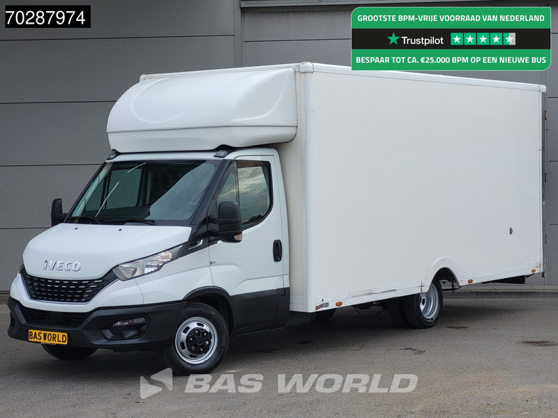 Iveco Daily 35C14 Automaat Luchtvering 530cm lang! Verkoopwagen Bakwagen Airco Cruise Camera Euro6 Meubelbak Plancher Foodtruck Paardenwagen - Фургон с закрытым кузовом: фото 1 Iveco Daily 35C14 Automaat Luchtvering 530cm lang! Verkoopwagen Bakwagen Airco Cruise Camera Euro6 Meubelbak Plancher Foodtruck Paardenwagen - Фургон с закрытым кузовом: фото 1