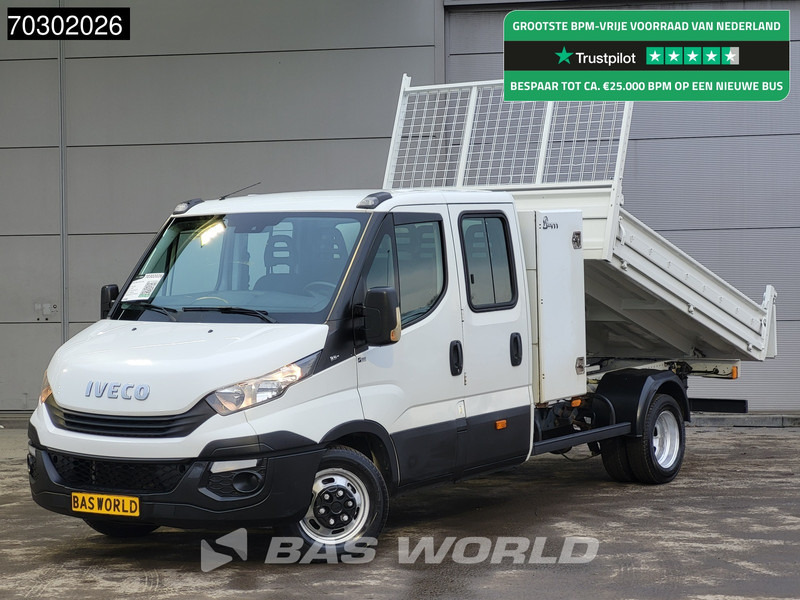 Iveco Daily 35C14 Dubbel Cabine Kipper met Kist Dubbellucht 3,5t Trekhaak Airco Cruise Euro6 Tipper Benne Kieper Airco Trekhaak Cruise contr - Малотоннажный самосвал: фото 1 Iveco Daily 35C14 Dubbel Cabine Kipper met Kist Dubbellucht 3,5t Trekhaak Airco Cruise Euro6 Tipper Benne Kieper Airco Trekhaak Cruise contr - Малотоннажный самосвал: фото 1