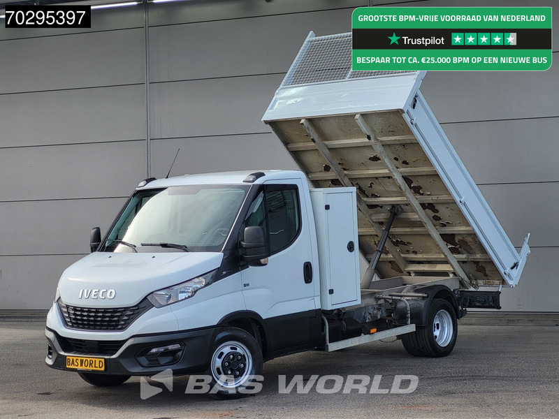 Iveco Daily 35C14 Kipper met Kist 3500kg trekhaak Airco Cruise Benne Tipper Kieper 2m3 Airco Trekhaak Cruise control - Малотоннажный самосвал: фото 1 Iveco Daily 35C14 Kipper met Kist 3500kg trekhaak Airco Cruise Benne Tipper Kieper 2m3 Airco Trekhaak Cruise control - Малотоннажный самосвал: фото 1