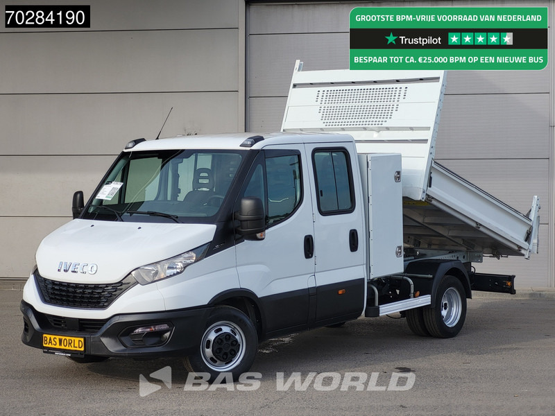 Iveco Daily 35C14 Kipper met Kist Dubbel Cabine Dubbellucht 3,5t Trekhaak Airco Cruise Euro6 Kieper Tipper Benne 2m3 Airco Trekhaak Cruise c - Малотоннажный самосвал: фото 1 Iveco Daily 35C14 Kipper met Kist Dubbel Cabine Dubbellucht 3,5t Trekhaak Airco Cruise Euro6 Kieper Tipper Benne 2m3 Airco Trekhaak Cruise c - Малотоннажный самосвал: фото 1