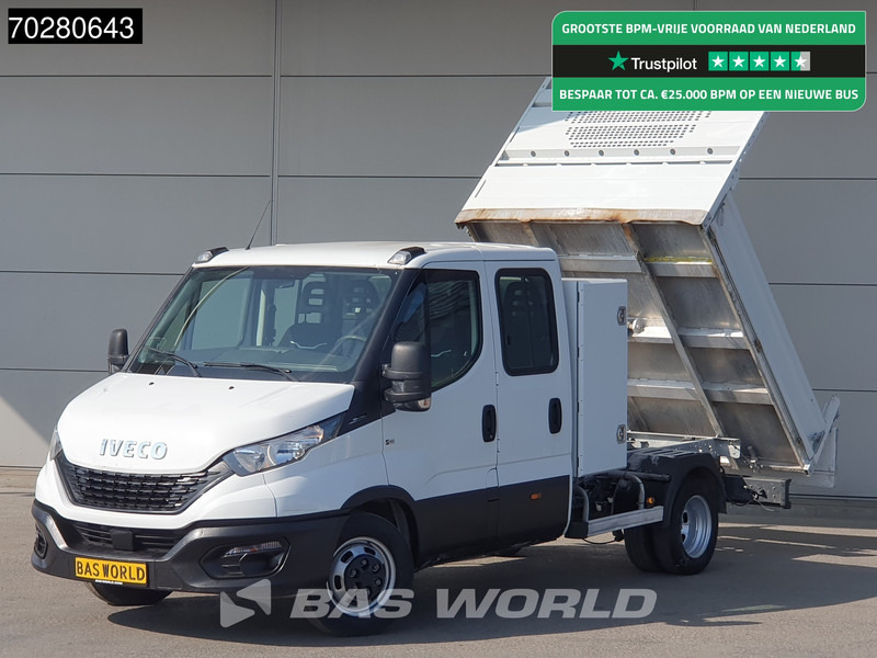 Iveco Daily 35C14 Kipper met Kist Dubbel Cabine Dubbellucht 3,5t Trekhaak Airco Cruise Euro6 Tipper Benne Kieper 2m3 Airco Trekhaak Cruise c - Малотоннажный самосвал: фото 1 Iveco Daily 35C14 Kipper met Kist Dubbel Cabine Dubbellucht 3,5t Trekhaak Airco Cruise Euro6 Tipper Benne Kieper 2m3 Airco Trekhaak Cruise c - Малотоннажный самосвал: фото 1