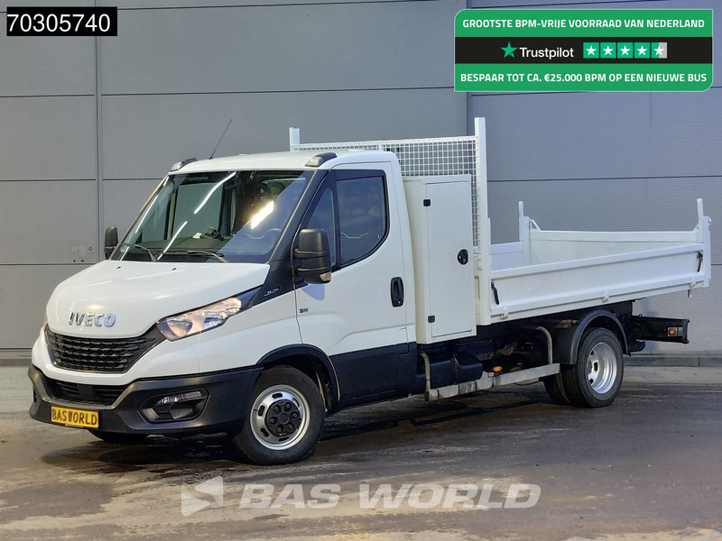 Iveco Daily 35C14 Kipper met Kist Dubbellucht 3,5t Trekhaak Airco Cruise Euro6 Tipper Benne Kieper Airco Trekhaak Cruise control - Малотоннажный самосвал: фото 1 Iveco Daily 35C14 Kipper met Kist Dubbellucht 3,5t Trekhaak Airco Cruise Euro6 Tipper Benne Kieper Airco Trekhaak Cruise control - Малотоннажный самосвал: фото 1