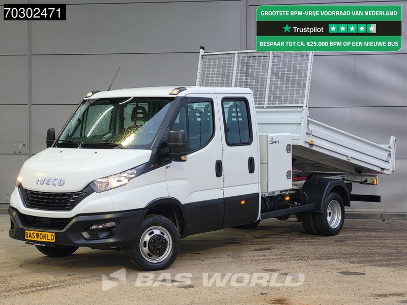 Iveco Daily 35C16 3.0L Kipper met Kist Dubbel Cabine Dubbellucht 3,5t Trekhaak 160PK Airco Cruise Euro6 Tipper Benne Kieper Airco Trekhaak C - Малотоннажный самосвал: фото 1 Iveco Daily 35C16 3.0L Kipper met Kist Dubbel Cabine Dubbellucht 3,5t Trekhaak 160PK Airco Cruise Euro6 Tipper Benne Kieper Airco Trekhaak C - Малотоннажный самосвал: фото 1