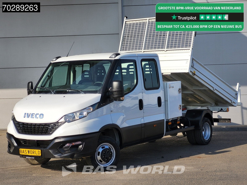 Iveco Daily 35C16 3.0L Open Laadbak met Kist Dubbel Cabine Dubbellucht 3,5t Trekhaak Navi Airco Cruise Camera Euro6 Pritsche Pickup Open Box - Малотоннажный бортовой грузовик: фото 1 Iveco Daily 35C16 3.0L Open Laadbak met Kist Dubbel Cabine Dubbellucht 3,5t Trekhaak Navi Airco Cruise Camera Euro6 Pritsche Pickup Open Box - Малотоннажный бортовой грузовик: фото 1